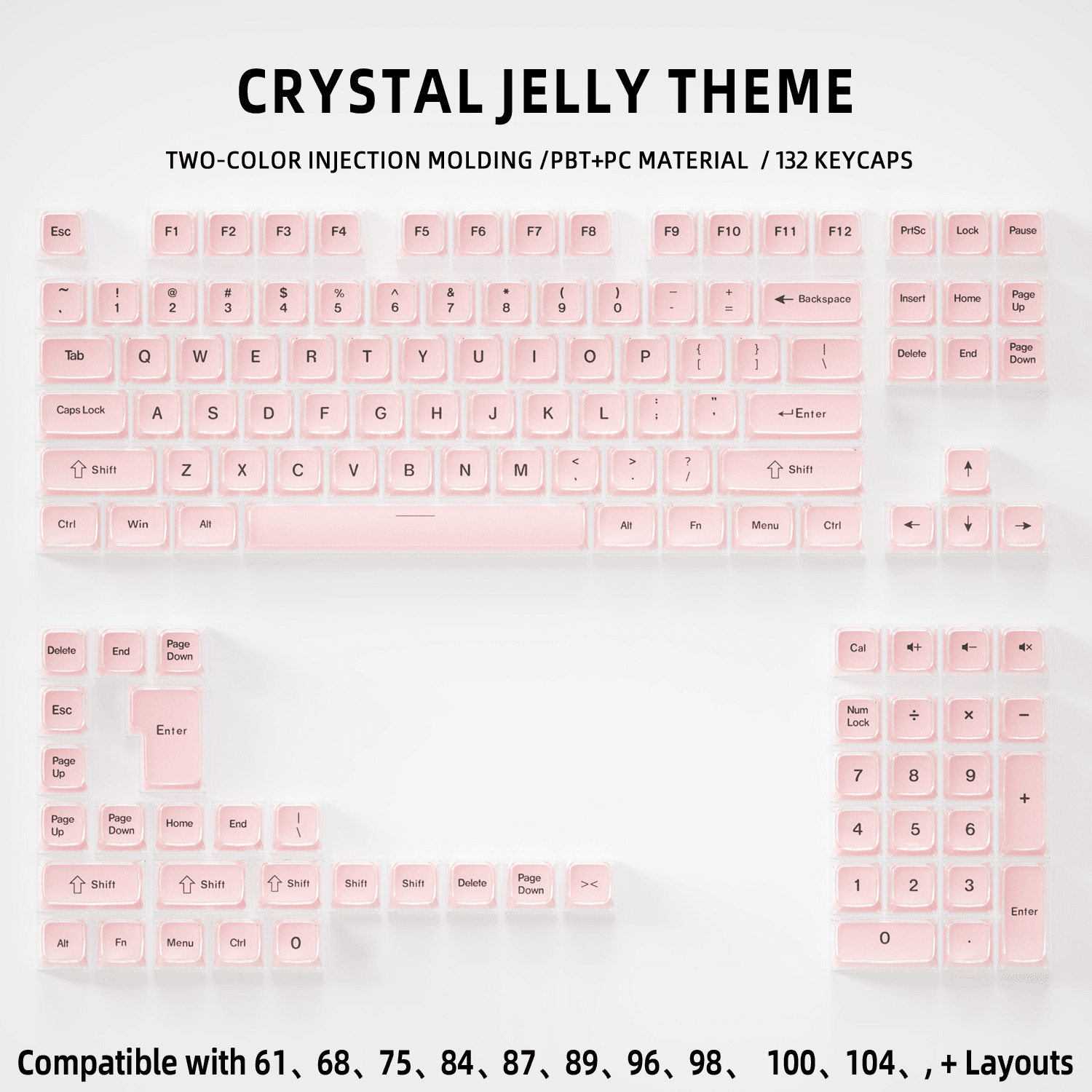 Keycap Crystal Jelly