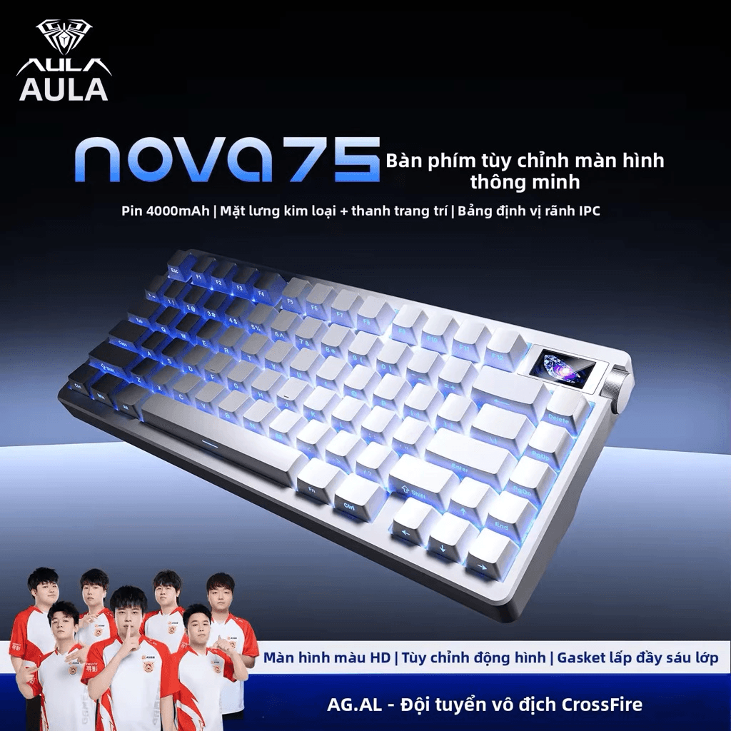 Bàn phím cơ AULA NOVA 75